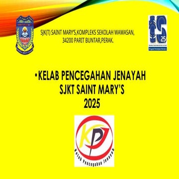 PEMBENTANGAN KELAB PENCEGAHAN JENAYAH 2025.ppt