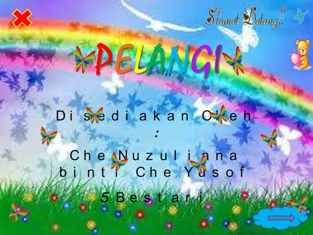 Assignment  ICT Multimedia 'Pembentukan Pelangi'