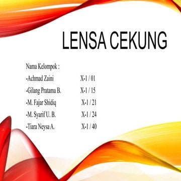 Pembiasan lensa cekung