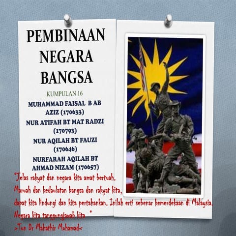 Pembinaan negara bangsa | PPTX