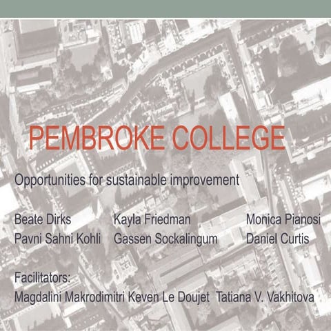 Pembroke college presentation 