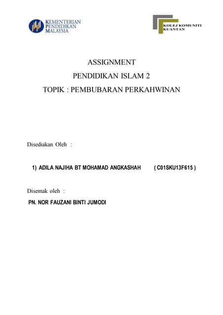 Pembubaran perkahwinan