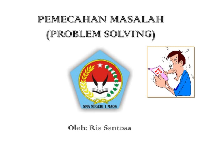 Pemecahan masalah
