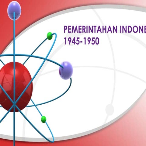 Pemerintahan Indonesia tahun 1945 1950