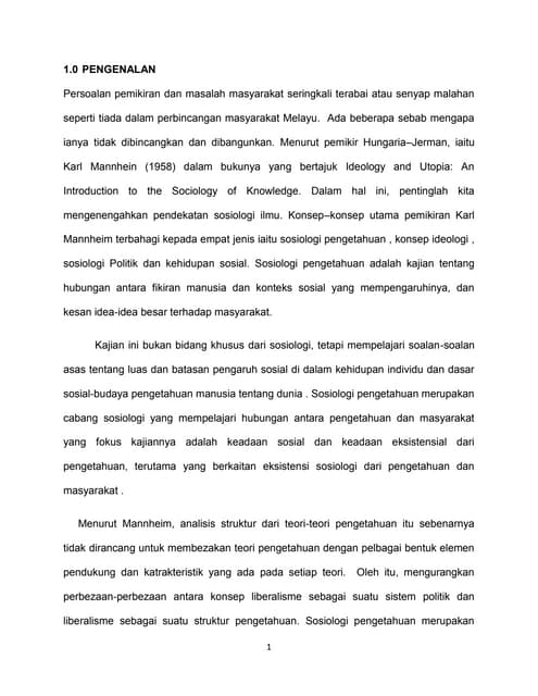 Istilah Pengertian Cakupan Ideologi