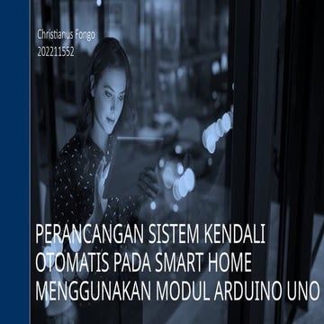 Sistem Kendali Otomatis pada Smart Home .pptx