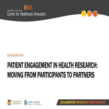 Patient Engagement Presentation - MPN Network Forum April 18, 2017
