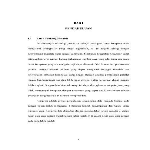 Pemrosesan paralel untuk kompresi data