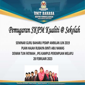 Pemugaran SKPMKualiti @Sekolah IPGKM 28 Feb 2023.pptx