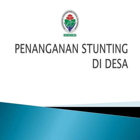 Penanganan stunting
