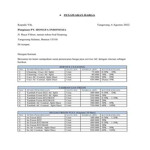 PENAWARAN HARGA SERVICE AC.pdf