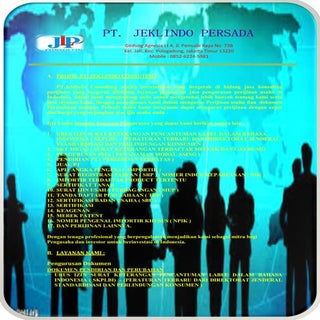 PERUSAHAAN JASA CONSULTING  ( 08526...