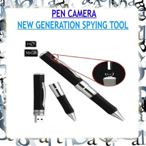 Pen Camera India