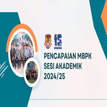 PENCAPAIAN MBPK PPKI SK (F) PASOH 2 SESI AKADEMIK 2024/25 | PDF