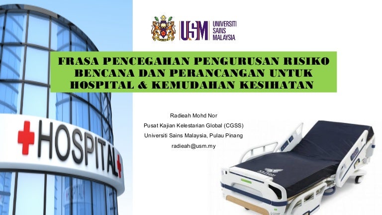 FRASA PENCEGAHAN PENGURUSAN RISIKO BENCANA DAN PERANCANGAN ...