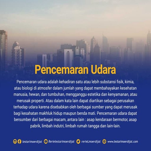  Pencemaran Udara