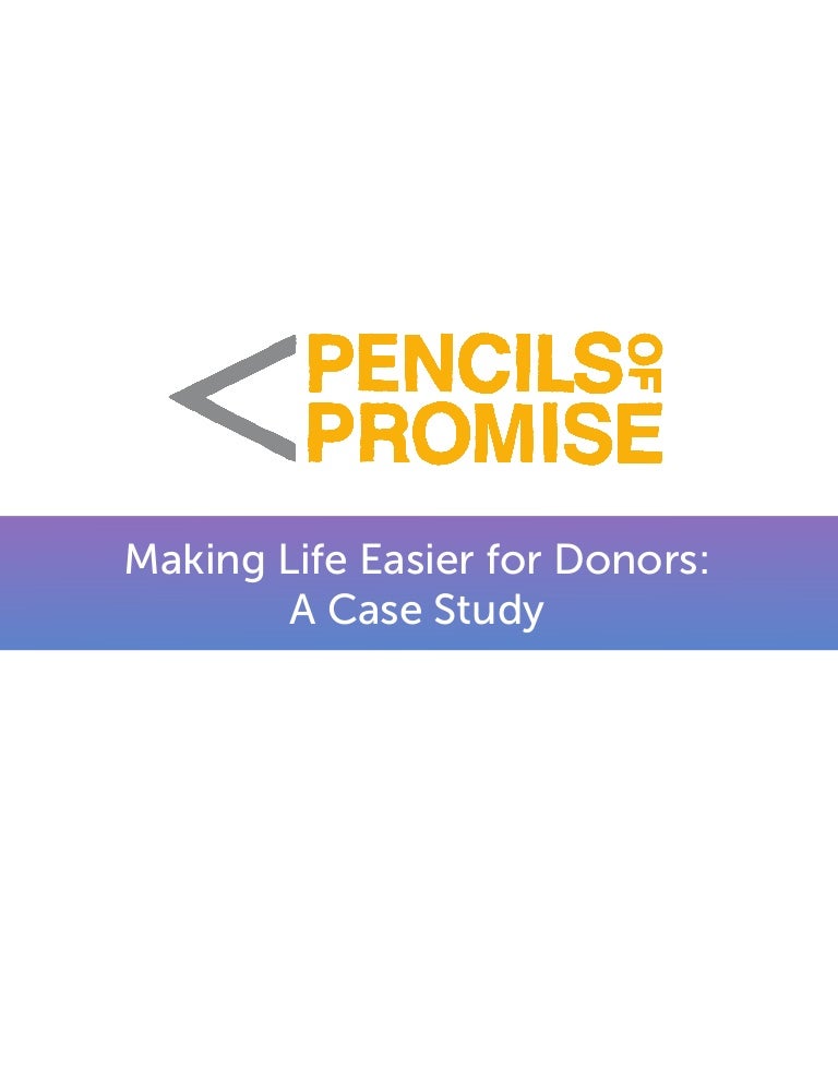 Pencils of Promise Case Study