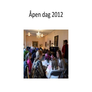 Åpen dag 2012