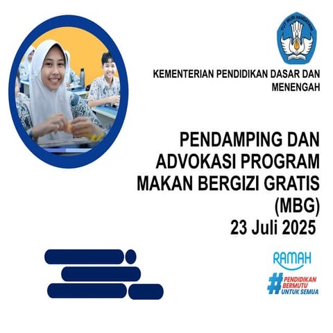 PENDAMPINGAN DAN ADVOKASI PROGRAM MBG Rabu, 23 Juli 2025.pptx