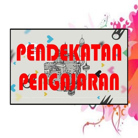 Pendekatan pengajaran