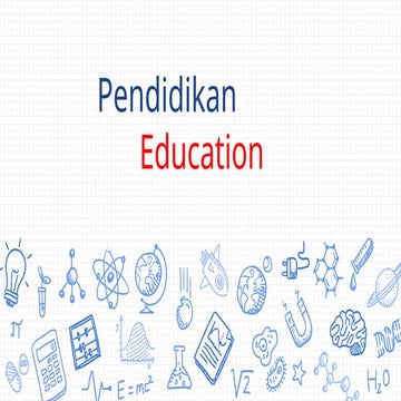 Pendidikan sebagai alat penggerak sosial dan budaya di Indonesia