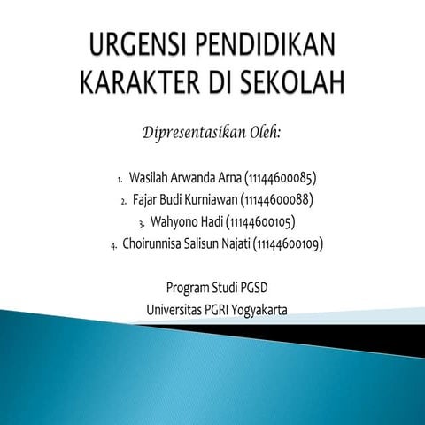 Pendidikan karakter