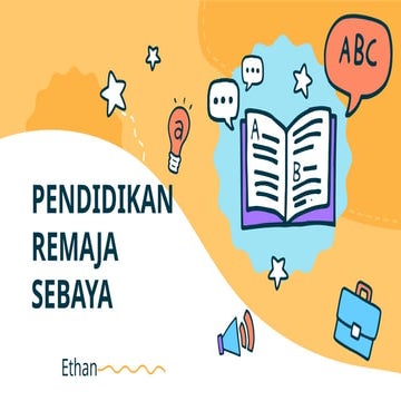 Pendidikan Remaja Sebaya pada anak sekolah smp sma | PPTX
