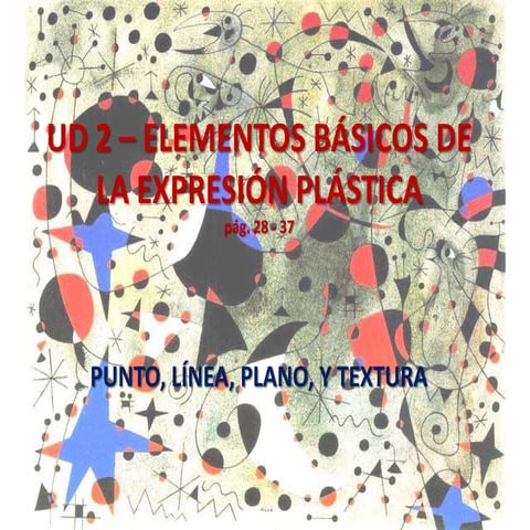 Elemento del lenguaje visual, asignatura pendiente