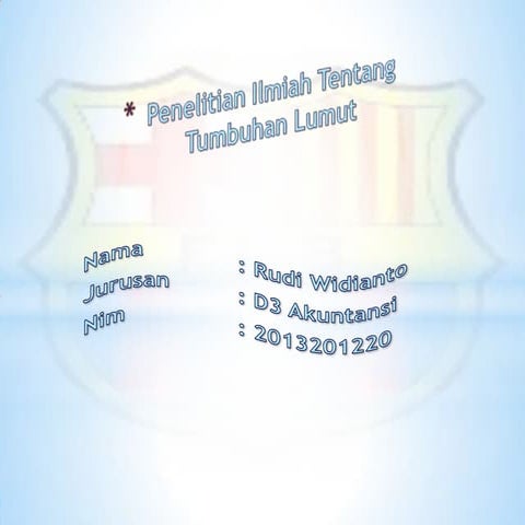 Penelitian ilmiah tentang tumbuhan lumut