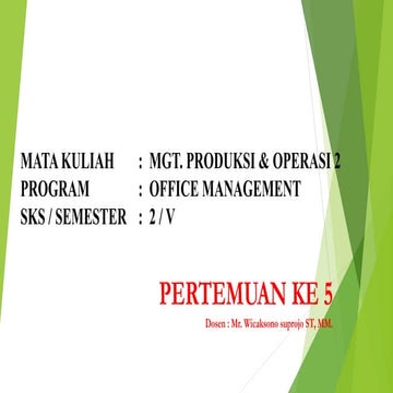 Penentuan lokasi per (5 )