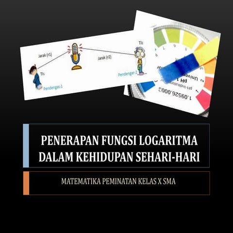 Penerapan fungsi logaritma dalam kehidupan sehari hari