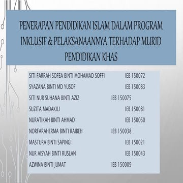 Penerapan pend. islam dalam program inklusif (1) (1)