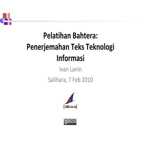 Penerjemahan Teks Teknologi Informasi