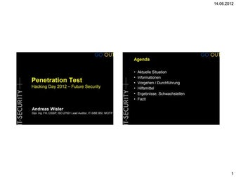 Penetration test