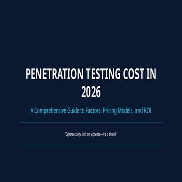 Wireless Penetration Testing — A Complete Guide | PPTX