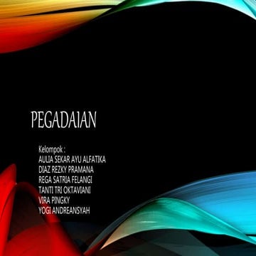 ekonomi tentang Pengadaian