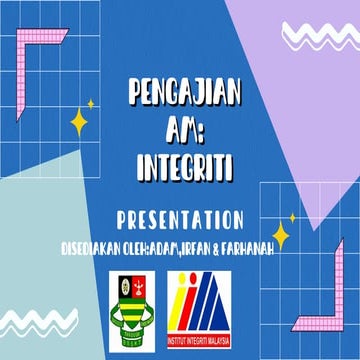 Pelan integriti nasional | PPT