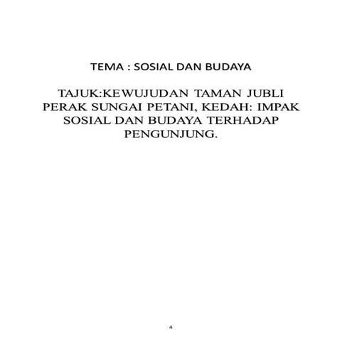 Contoh  Kerja Khusus / PBS Pengajian AM 2018 Semester 2