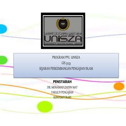 Pengajian islam zaman umawiyyah dan abbasiyyah