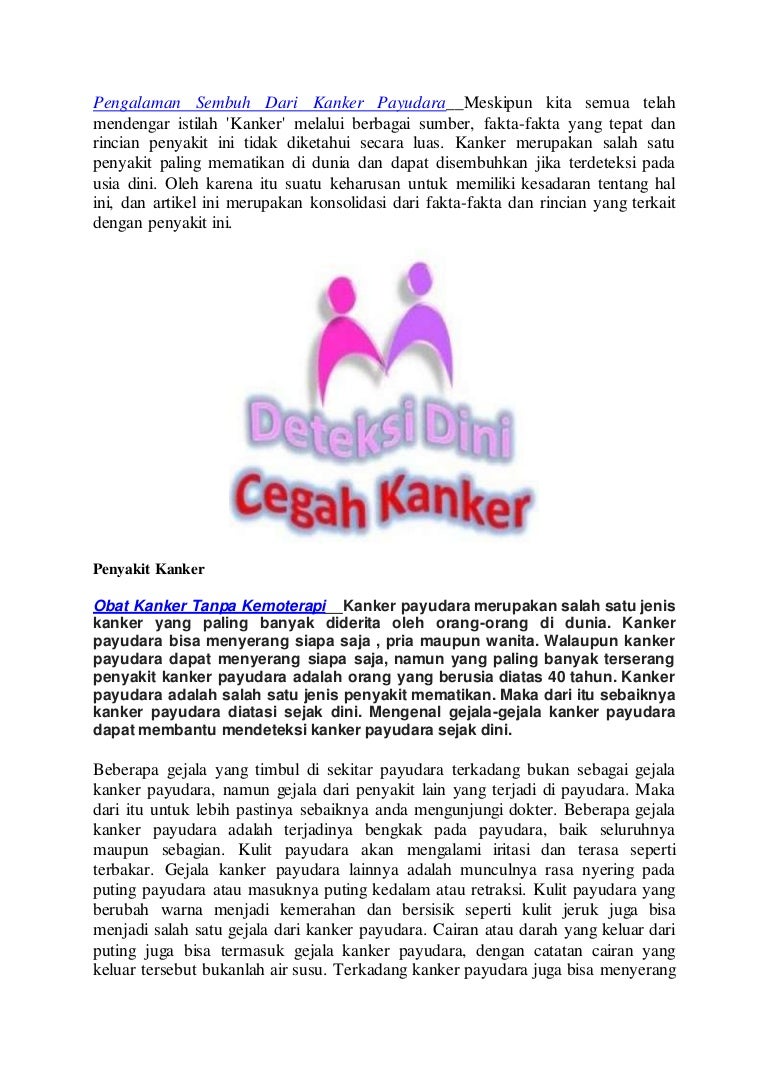 Siapa Orangorang Terkenal Yang Sembuh Dari Kanker Payudara