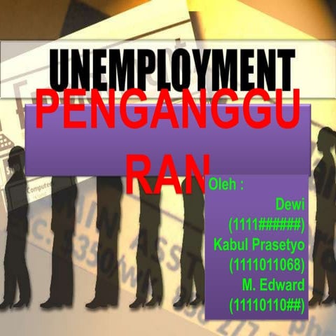 Pengangguran