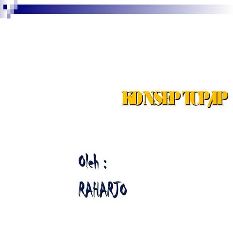 Pengantar jarkom-1-4 tcp ip