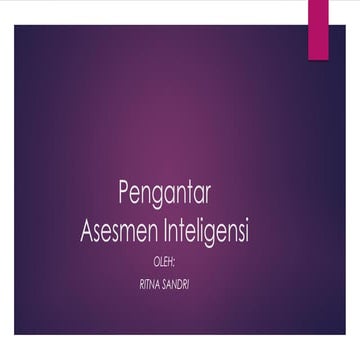 Tugas power point tentang iq. | PPTX