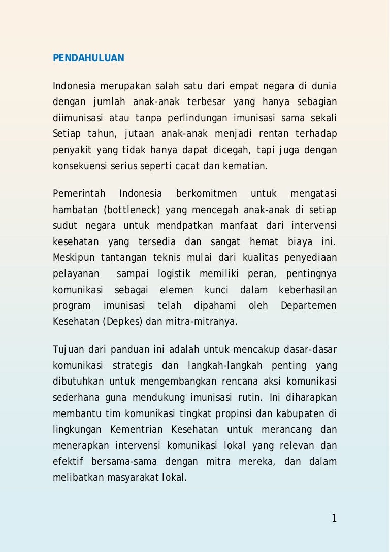 Pengantar Komunikasi Strategis