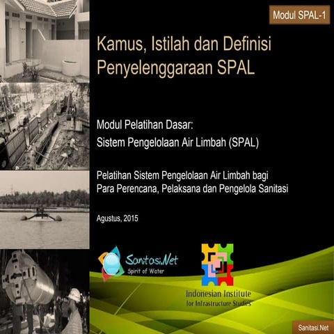 Sistem Pengelolaan Air Limbah Sistem Setempat (SPAL) – Kamus, Istilah dan Def...