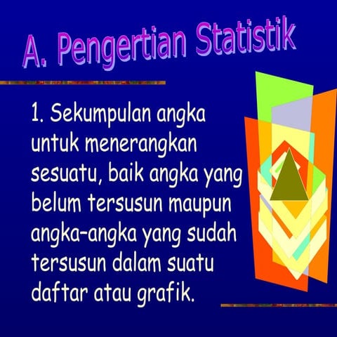 Pengantar statistik