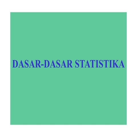 pengantar dasar statistika ekonomi .pptx