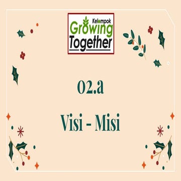 PPT Materi Pengarahan Growing Together November-Desember 2025