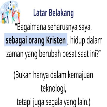 Materi Pengarahan Kelompok Growing Together (GT) Oktober 2025
