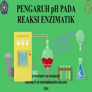 Pengaruh pH pada reaksi enzimatik